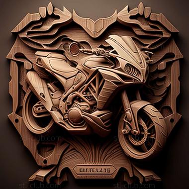 3D model Ducati Multistrada Granturismo (STL)